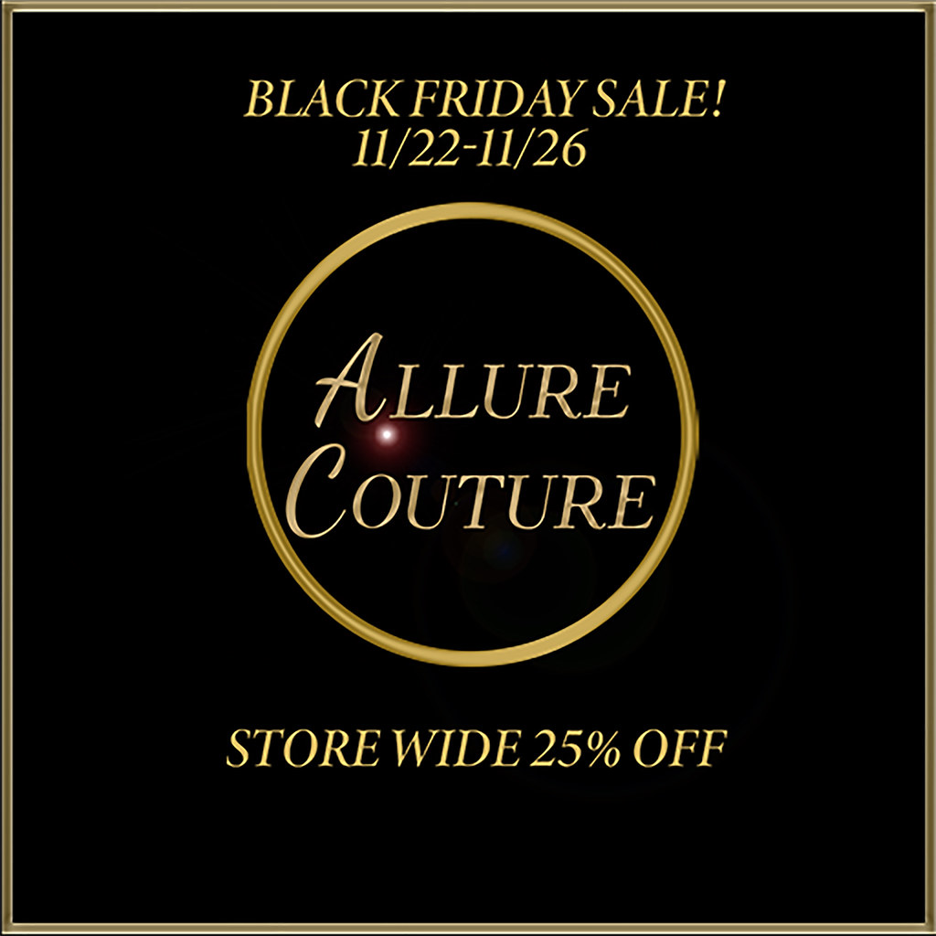 Allure Couture Black Friday Sale!