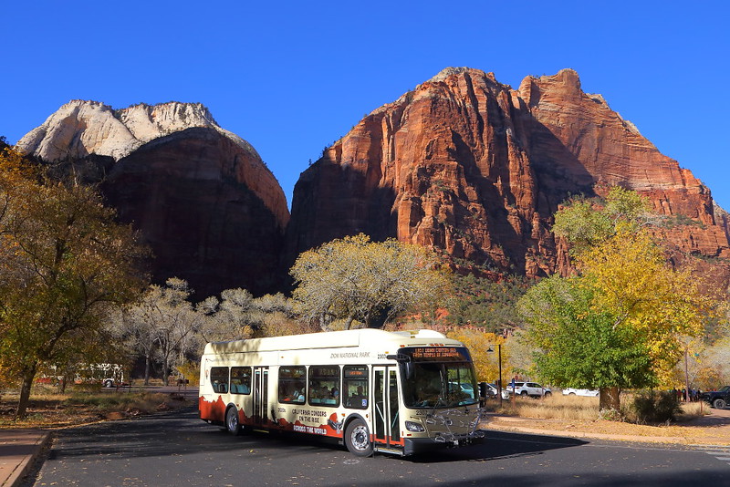 IMG_9525 Electric Shuttle Bus, Zion National Park