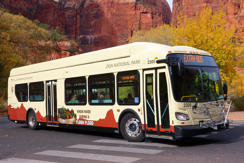 IMG_3550 Electric Shuttle Bus, Zion National Park