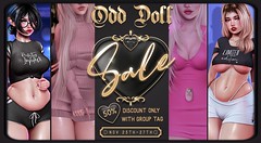 Odd Doll. Mainstore Sale ! 50% off On all item