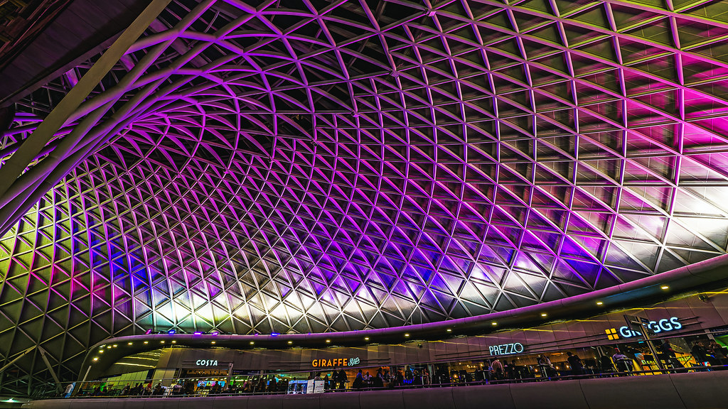Roof - Kings Cross Station - London  (OM-1 & Olympus 8-25mm Pro F4 Wide Angle Zoom Lens)