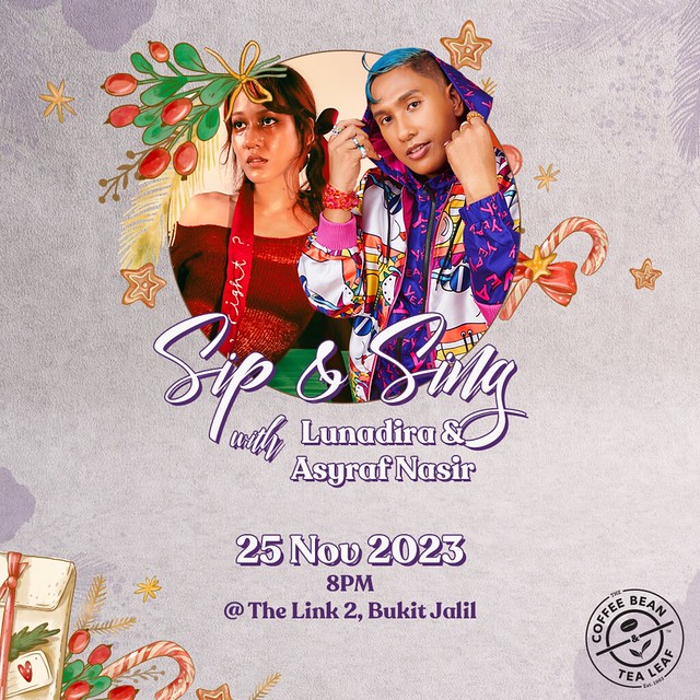 Sip & Sing with Lunadira & Asyraf Nasir