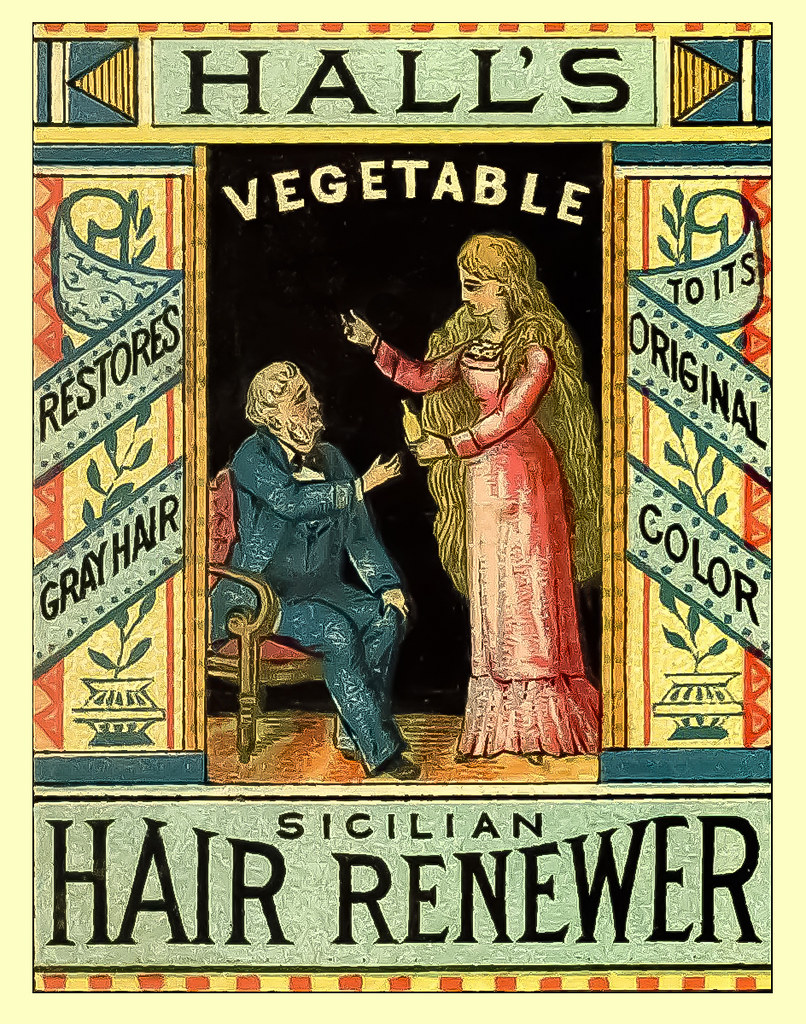 Sicilian Hair Renewer -- about 1885