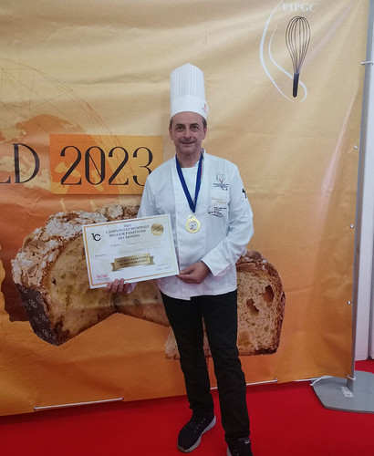 Miglior panettone del mondo 2023 Domenico Manfredi