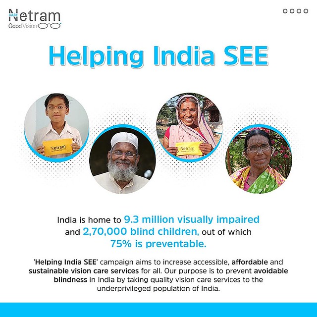 HELPING INDIA SEE
