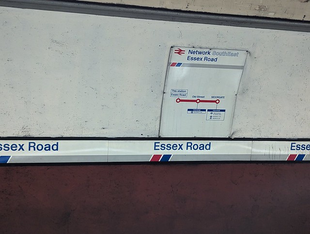 Essex Road, Network SouthEast ghost branding.