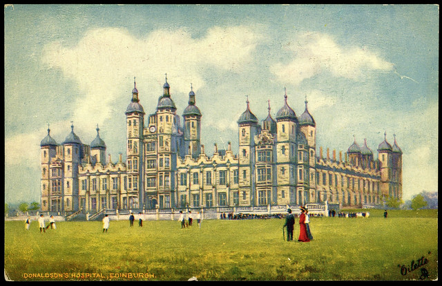 Donaldson's Hospital, circa 1910 - Edinburgh, Scotland