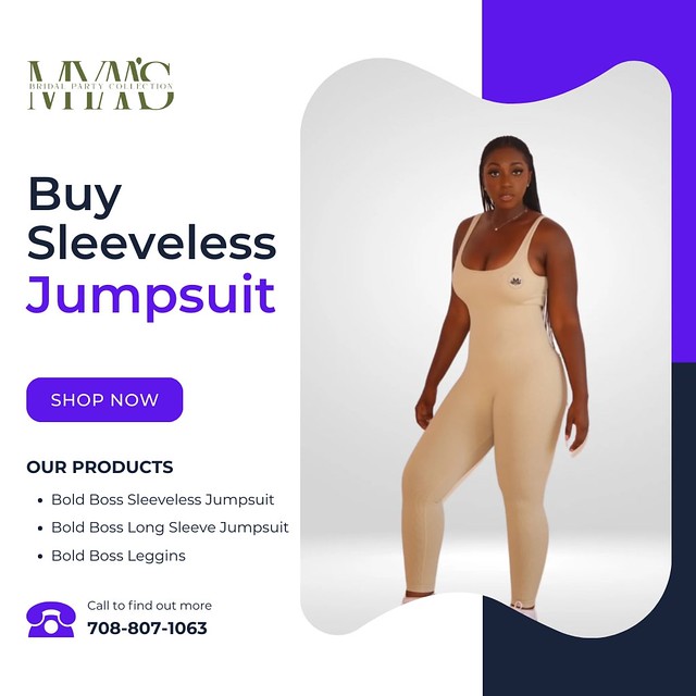 Buy Sleeveless Jumpsuit -Myaasbridal