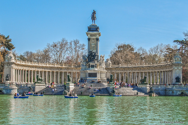 DSC0025 Estanque y Monumento a Alfonso XII, 1922, Parque del Retiro, Madrid
