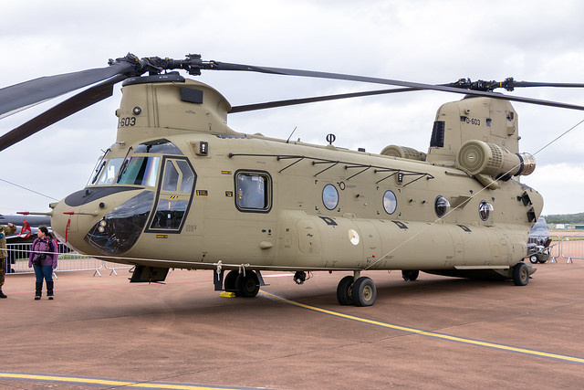 D-603 Boeing CH-47F Chinook Royal Netherlands Air Force - Fairford RIAT 2023