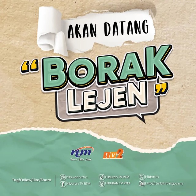 poster Borak Lejen di TV2