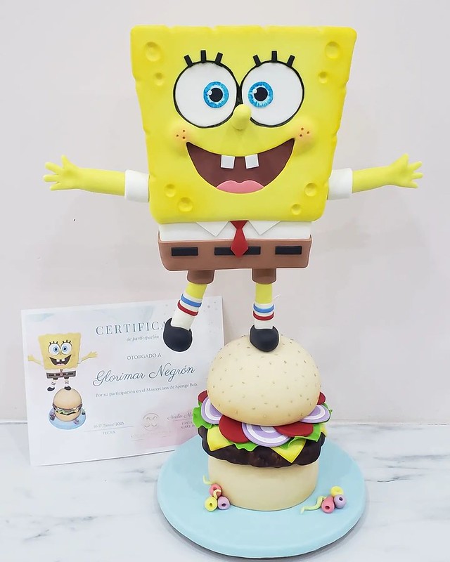 SpongeBob Cake by Alchemy Delights