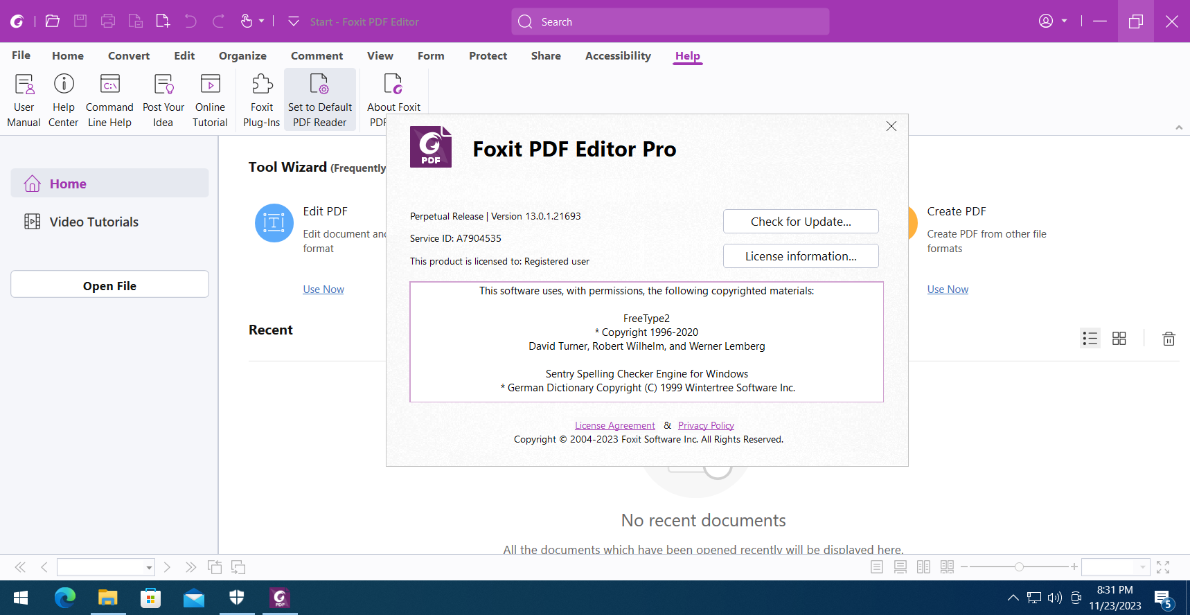 Working with Foxit PDF Editor Pro 13.0.1.21693 Multilingual full