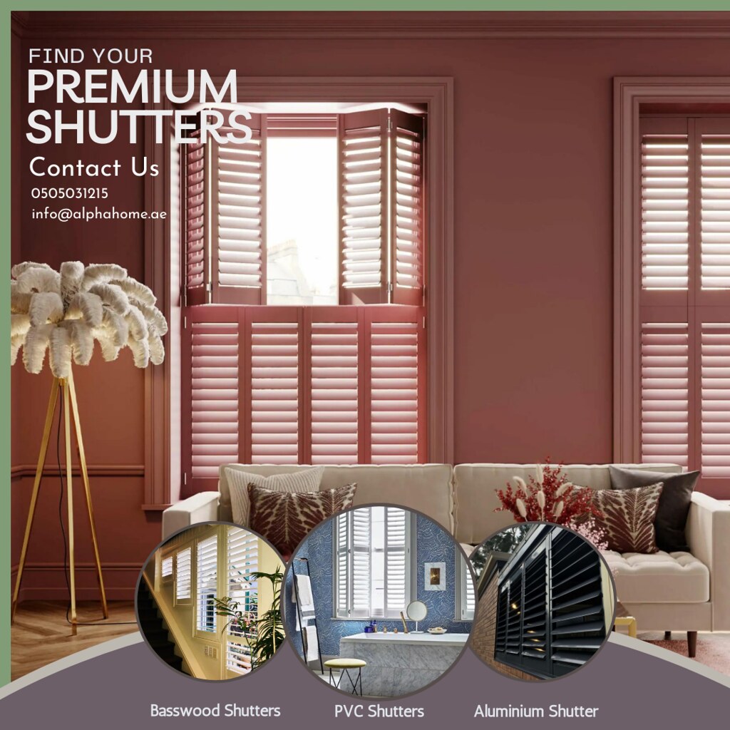 customized shutters for any room of your house