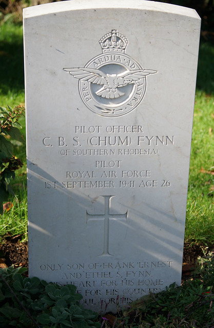 C.B.S. Fynn, Royal Air Force, 1941, War Grave, Upper Heyford