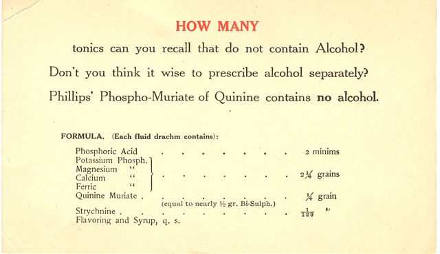 How Many Tonics Can You Recall That Do Not Contain Alcohol?