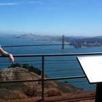 hawk hill has the best view of San Francisco in San Francisco, United States 