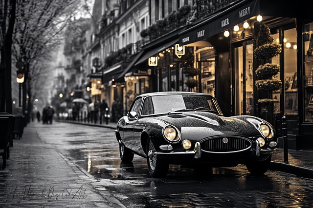 Jaguar in the city