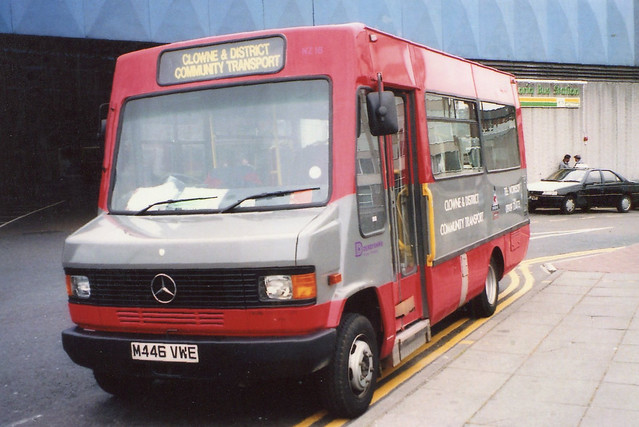 Clowne & District Community Transport . Derbyshire . M446VWE .