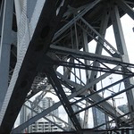 underneath Granville Bridge in Vancouver, Canada 