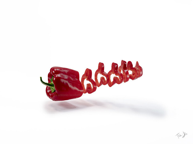 ..sliced pepper..🌶️