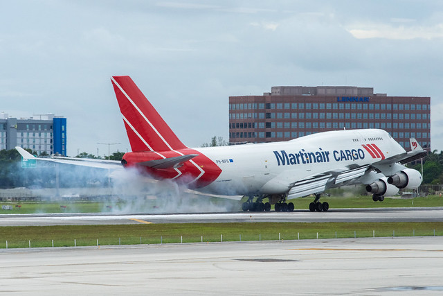 Martinair Cargo Boeing 747-400F; PH-MPS@MIA;14.10.2023