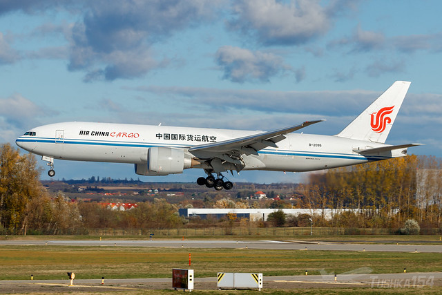 B-2095 | Air China Cargo | Boeing 777-FFT | BUD/LHBP