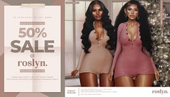 roslyn. x Black Friday Sale! 50% OFF Storewide + NEW Group Gift!
