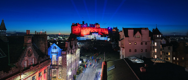 Edinburgh - Castle of Light from Camera Obscura