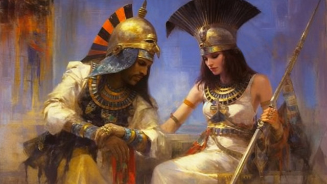 Isis and Osiris Egyptian Myth