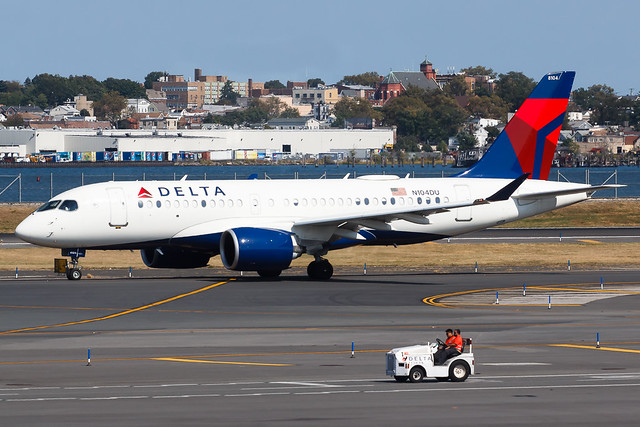 Delta Airlines | N104DU | Airbus A220-100 | LGA | KLGA