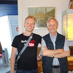running into my old Biology teacher at the Sea & Harbor museum in Velsen, Netherlands 