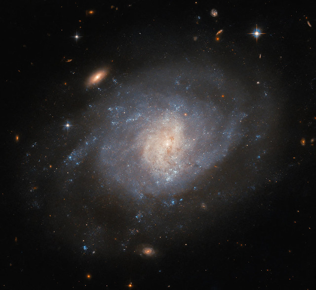 Hubble Images Galaxy with an Explosive Past