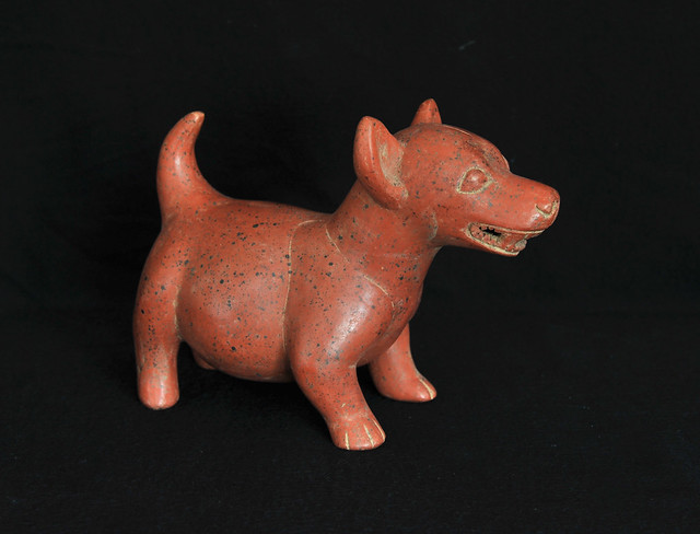 Colima Dog Perro Pottery Mexico Guillermo Rios Alcala