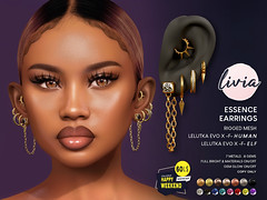 LIVIA // Essence Earrings