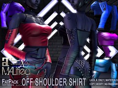MALified - Off Shoulder Shirts - LaraX - FATPACK