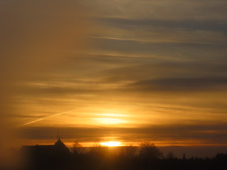 Sunset over Tyseley