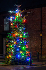 Beautiful Christmas Tree in Hedon Market Place.