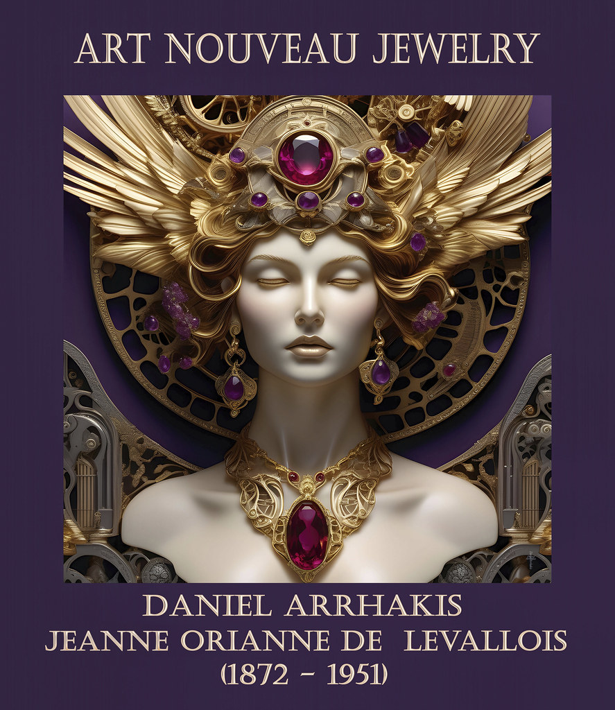 Art Nouveau Jewelry - Jeanne Orianne De Levallois (1872 - 1951) In a Tribute To Élisabeth Sonrel (1874-1953) And Other Women Art Nouveau Artists And Creators