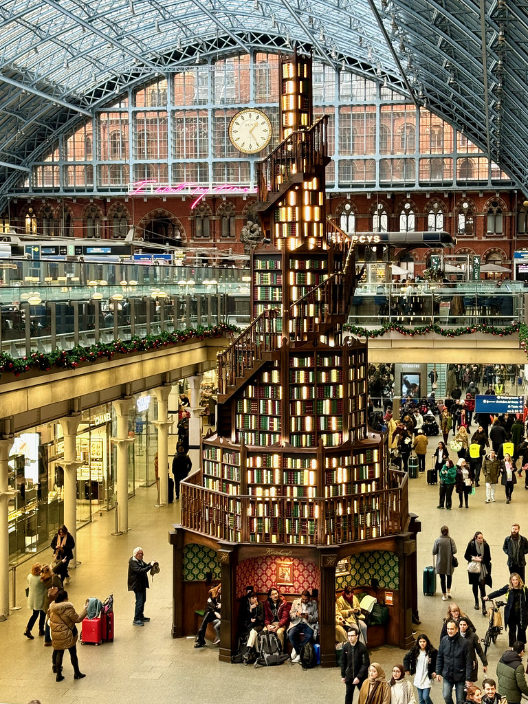 St Pancras International Christmas Tree