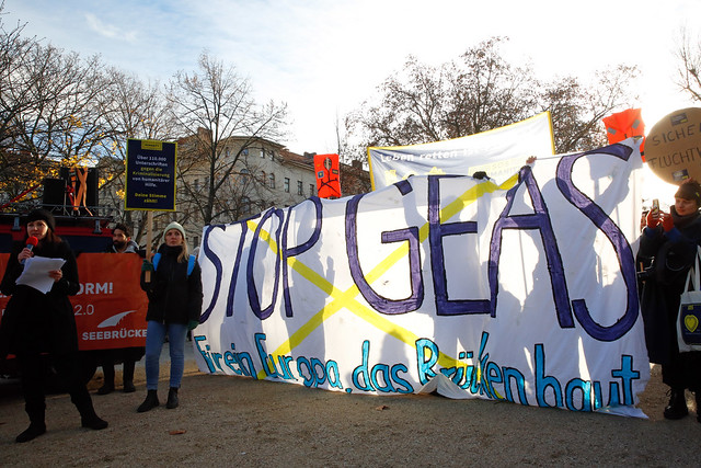 STOP GEAS Demo in Berlin, 26. November 2023
