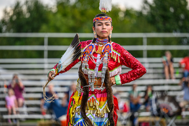 Trail of Tears powwow, women's dance