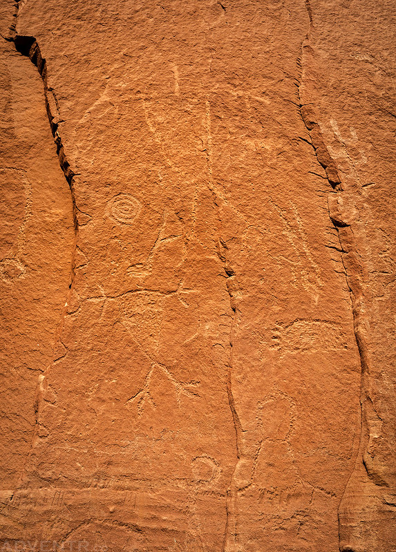 Faint Petroglyphs