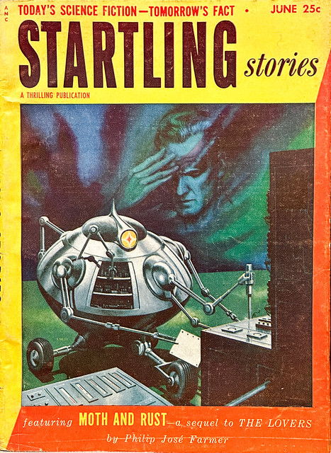 “Startling Stories,” Vol. 30, No. 2 (June, 1953).  Cover art by Ed Emsh.