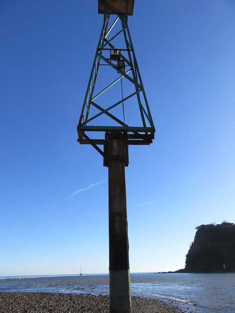 The Point lighted beacon OCC G 6s and FG Teignmouth August 2023