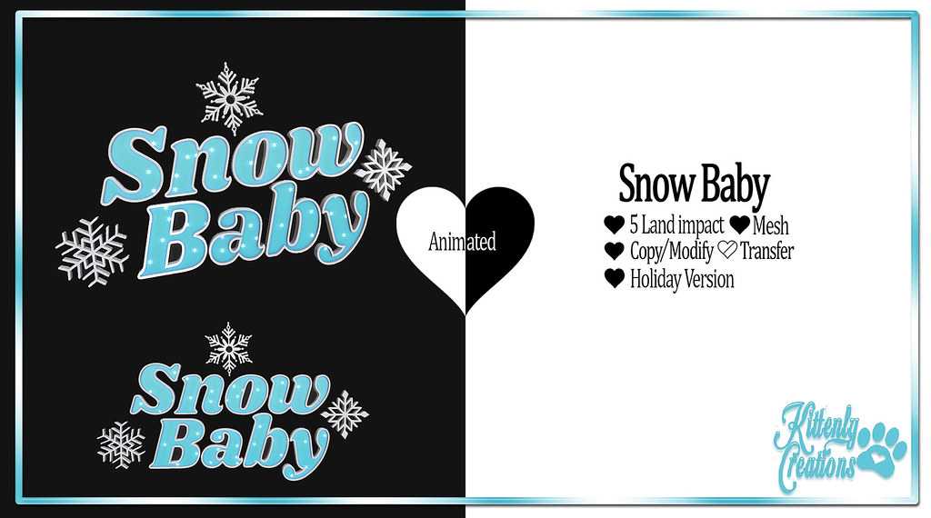 Snow Baby Neon Sign