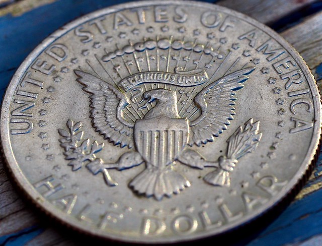 Kennedy Half Dollar, Reverse US coin 1971