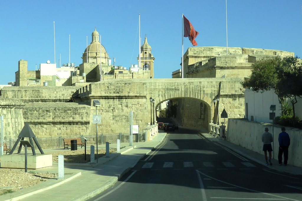 Gate of Provence, Birgu Malta Joseph Hollick Flickr