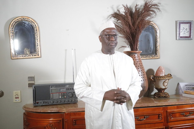 Mountaga TALL, acteur du mouvement démocratique en République du Mali. Crédit photo © Boub’s SiDiBÉ | digital Studio