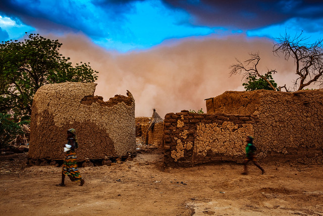 Traditional Village in the Sahel Zone - Niger
